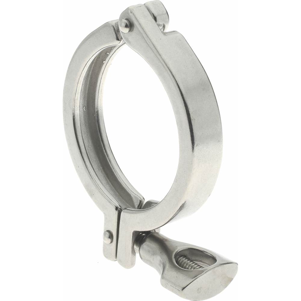 VNE Sanitary Stainless Steel Pipe High Pressure Clamp: 3", Clamp Connection - 13MHP3.0