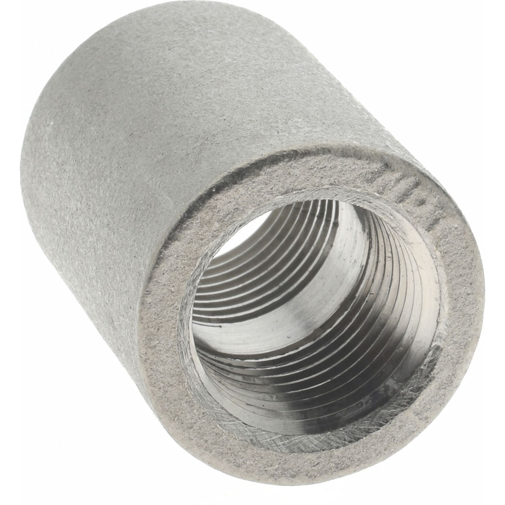 Merit Brass Pipe Coupling: 3/8", 316 Stainless Steel - K611-06