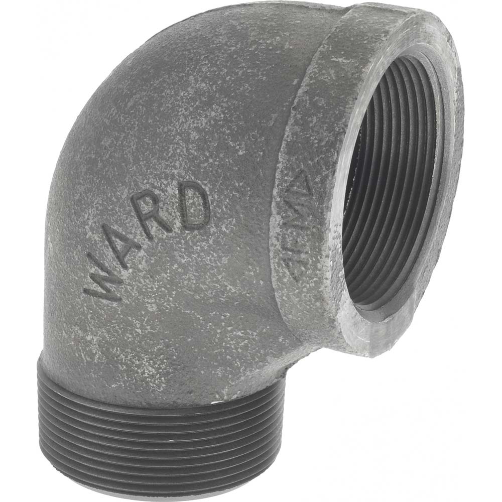 Merit Brass Pipe 90 deg Street Elbow: 3/8", 304 Stainless Steel - K403-06