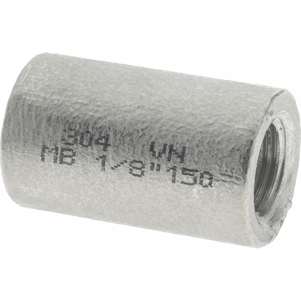 Merit Brass Pipe Coupling: 3/4", 304 Stainless Steel - K411-12