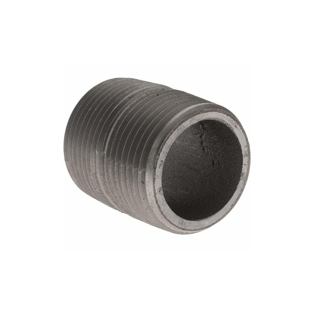 Value Collection Black Pipe Nipple: 1" Dia x 1-1/2" Long, Schedule 80 - BD-13615