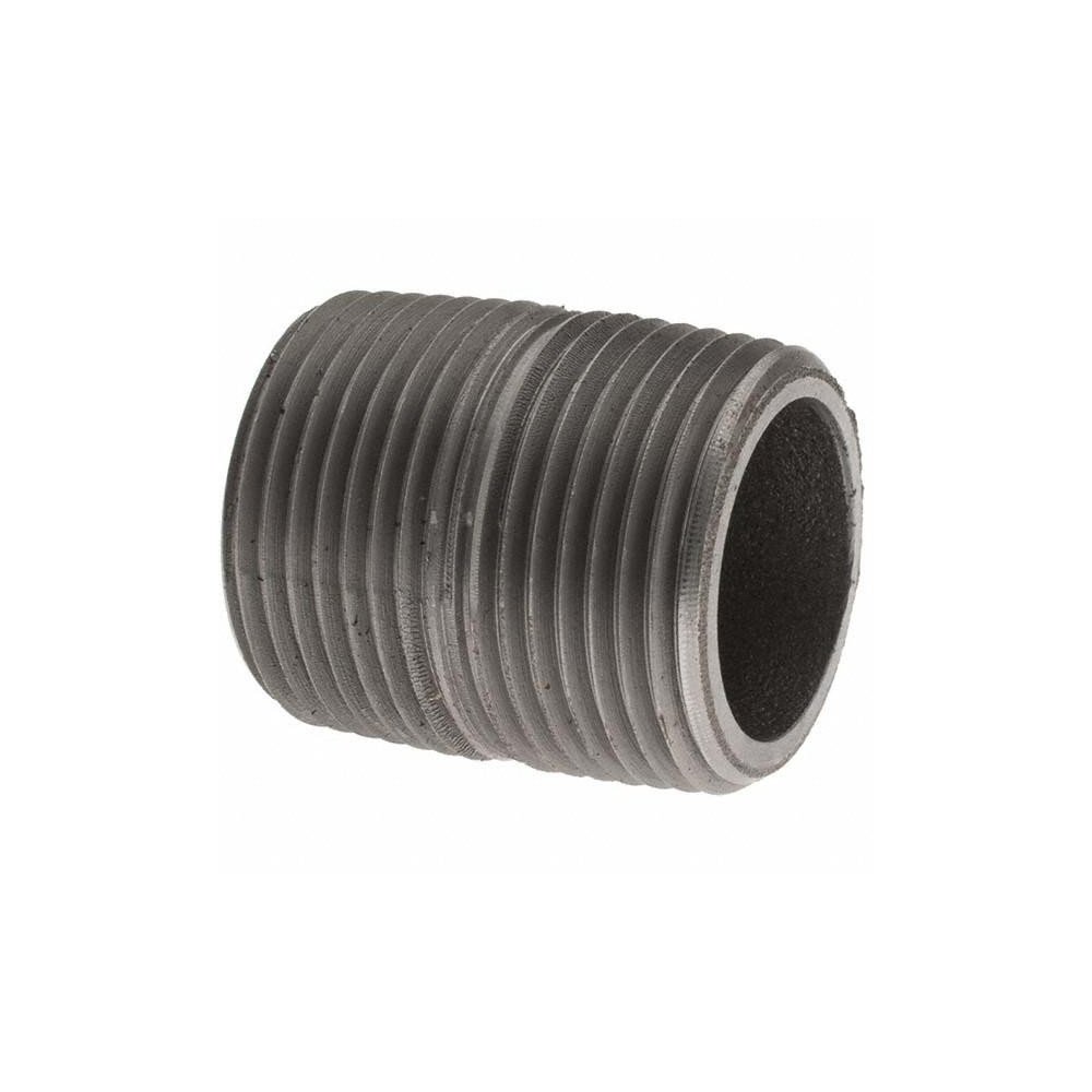 Value Collection Black Pipe Nipple: 1" Dia x 1-1/2" Long, Schedule 80 - BD-13615