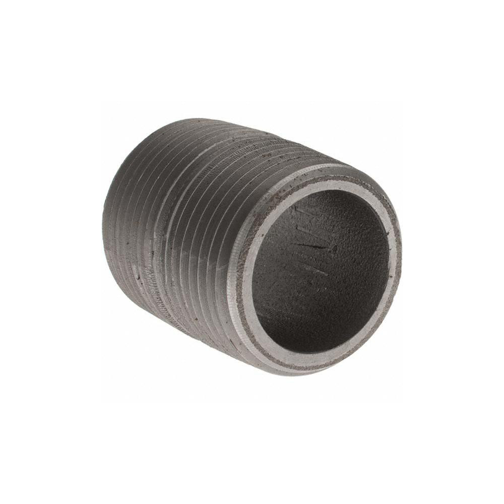 Value Collection Black Pipe Nipple: 1" Dia x 1-1/2" Long, Schedule 80 - BD-13615
