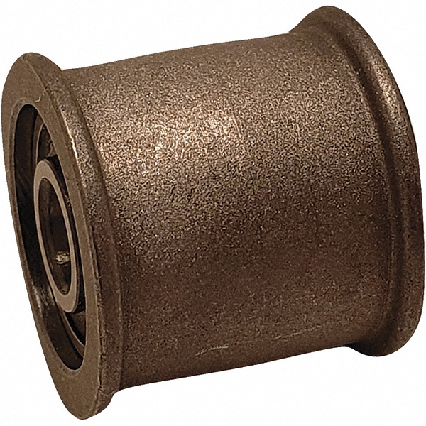 Parker Brass Flared Tube Cap: 1/2" OD, 3/4-16 Thread, 45 deg Flared Angle - -11011-5