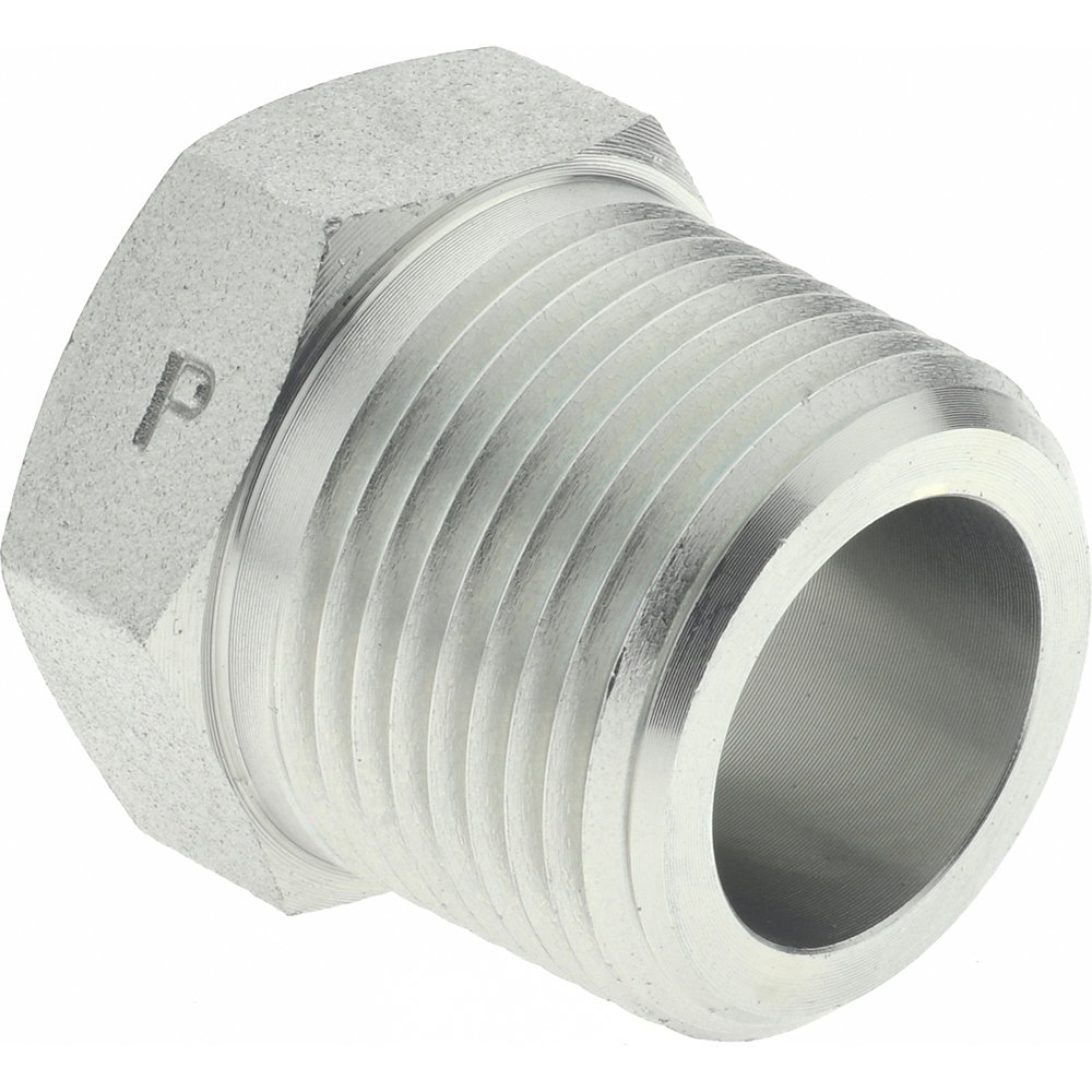 Parker Industrial Pipe Bushing: 1/2" Female Thread, 3/4" Male Thread, MNPTF x FNPTF - 3/4 X 1/2 PTR-S