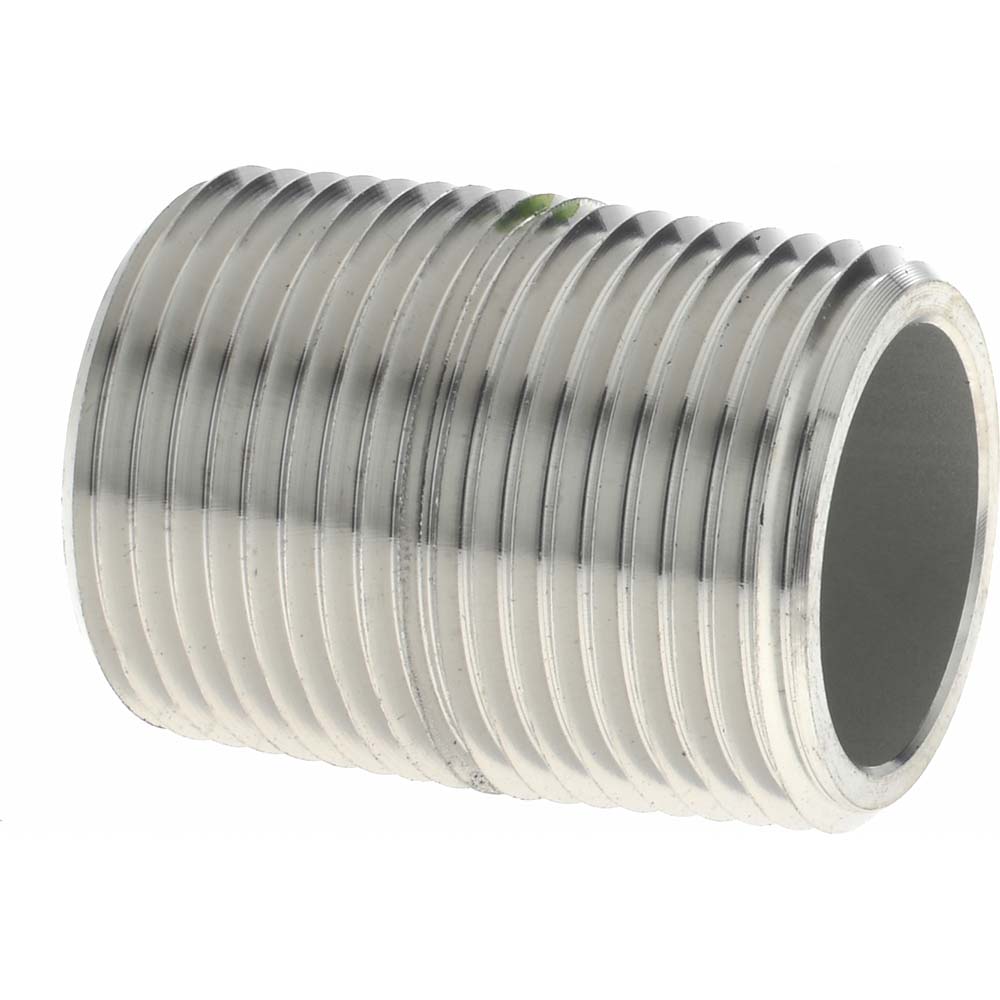 Merit Brass Pipe Square Head Plug: 3/4", 316 & 316L Stainless Steel - 3617D-12