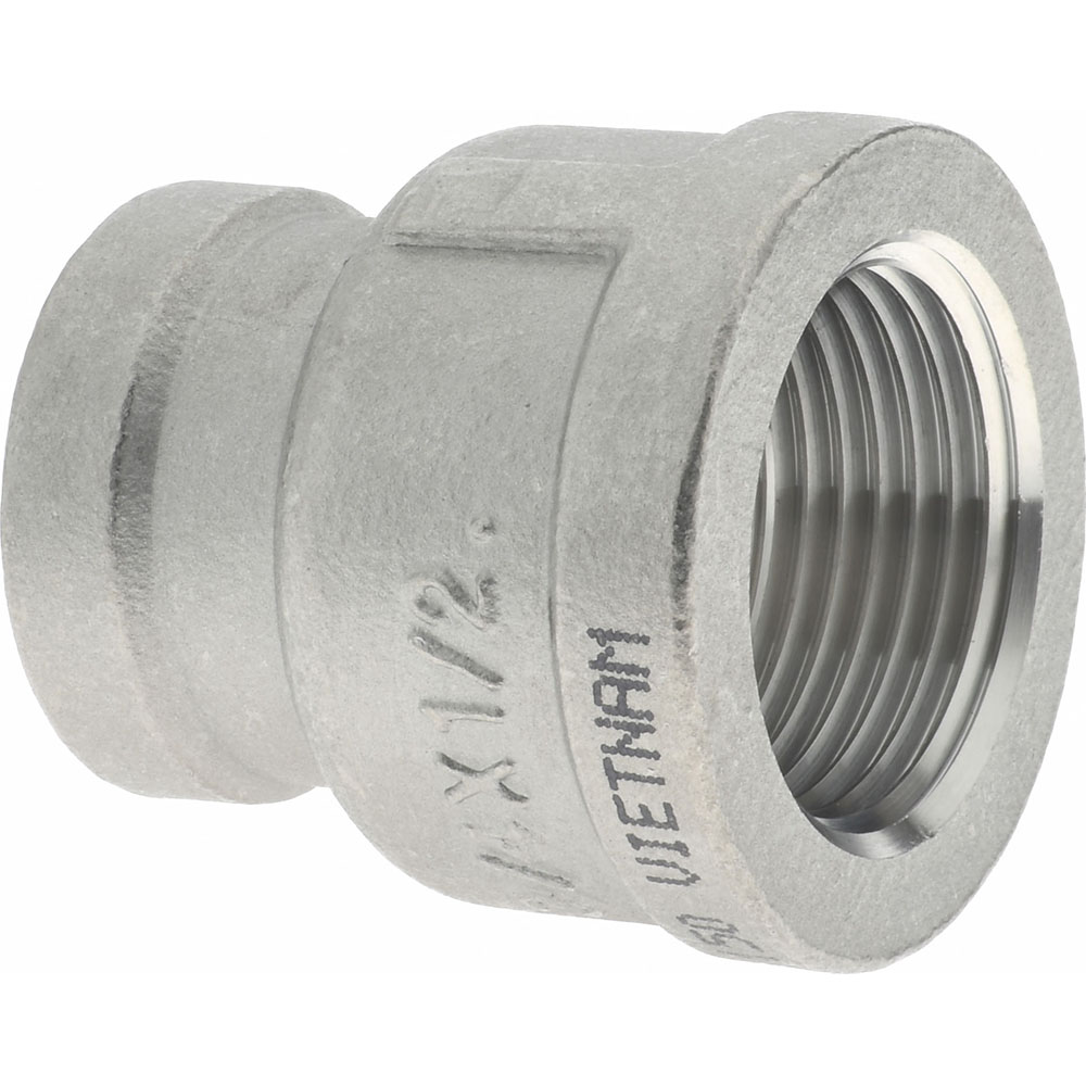 Merit Brass Pipe Reducer: 3/4 x 1/2", 316 Stainless Steel - K612-1208