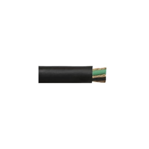 Ascent Portable Cord, SJOOW, 12 AWG, 4 C, Black, CPE, Stranded, 300V - SJO1204OW-0/90CASC