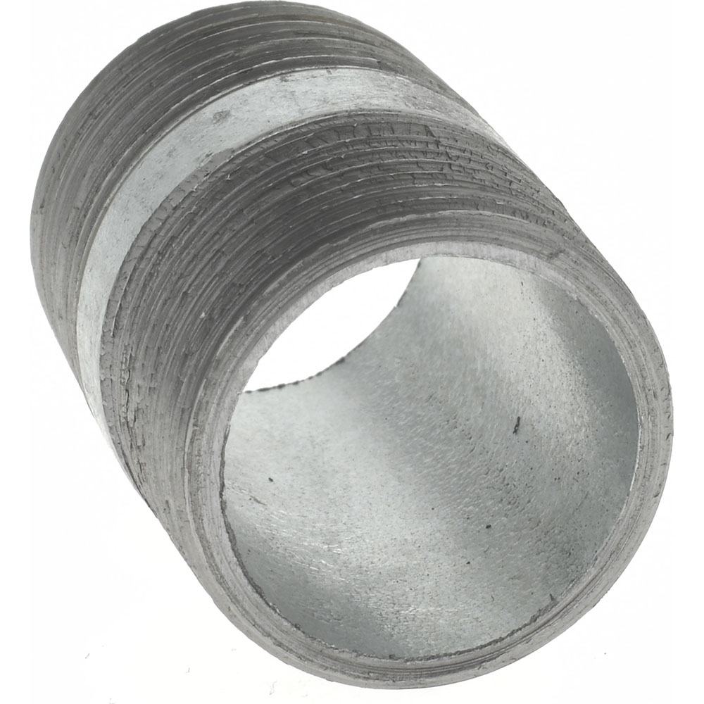Value Collection Galvanized Pipe Nipple: 3/4", 1-1/2" Long, Schedule 40, Steel - NG05015