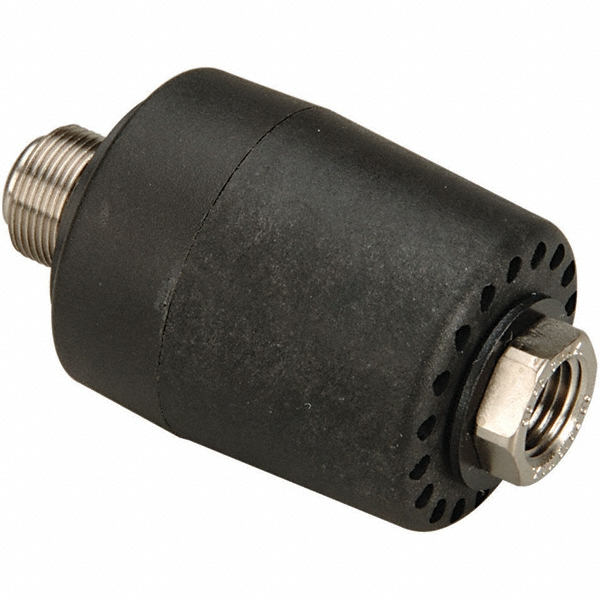 Value Collection Black Pipe Nipple: 1/8" Dia x 3-1/2" Long, Schedule 40 - 13411