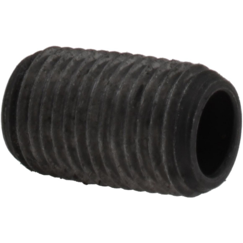 Value Collection Black Pipe Nipple: 3/8" Dia, Schedule 80 - 582-001XSBC