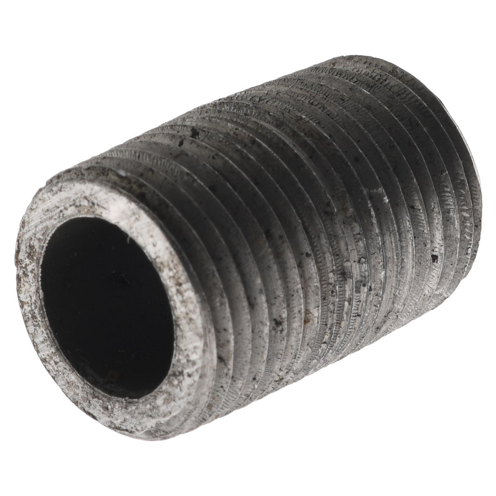 Value Collection Black Pipe Nipple: 3/8" Dia, Schedule 80 - 582-001XSBC
