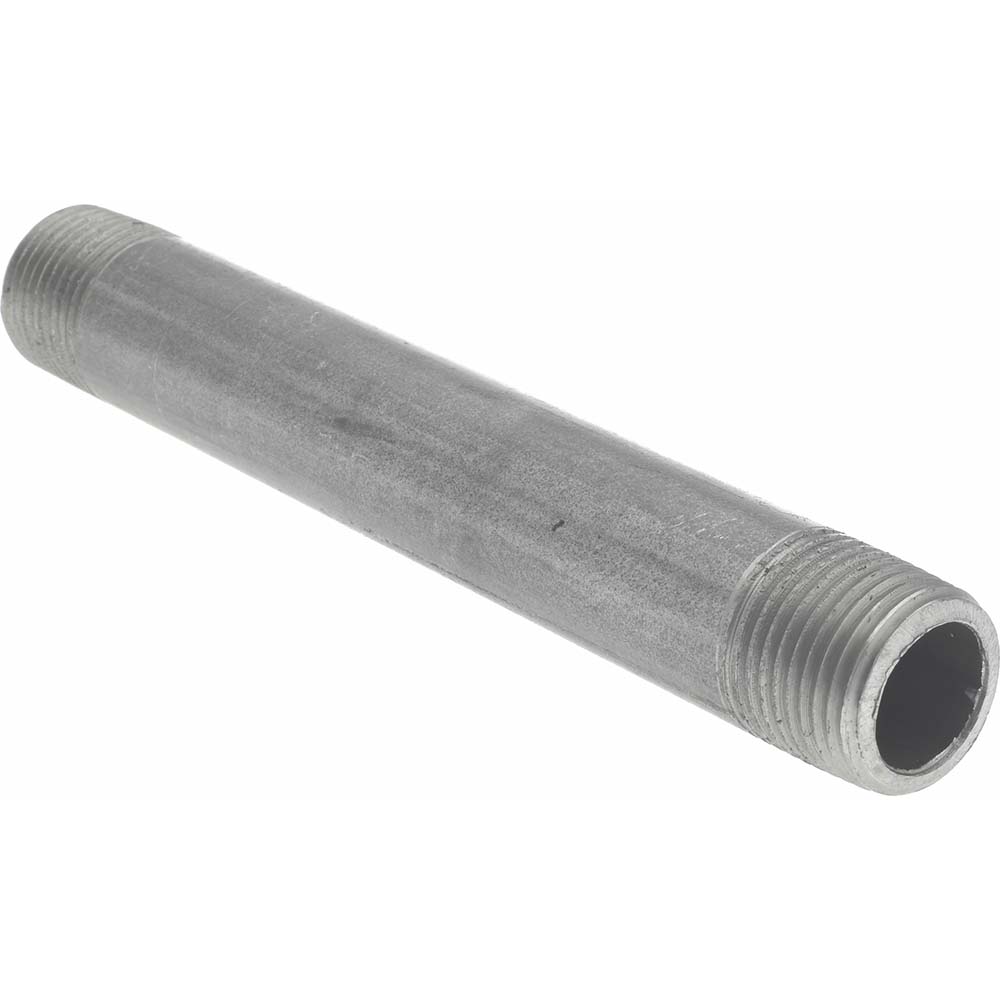 Value Collection Black Pipe Nipple: 3/8" Dia x 4-1/2" Long, Schedule 40 - MSCNB03045