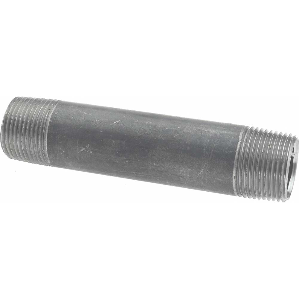 Value Collection Black Pipe Nipple: 3/8" Dia x 4-1/2" Long, Schedule 40 - MSCNB03045