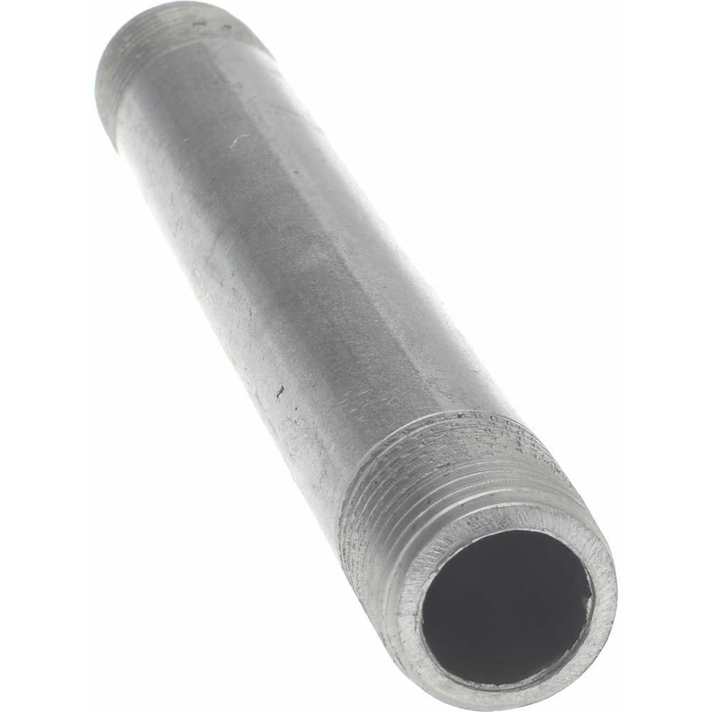 Value Collection Black Pipe Nipple: 3/8" Dia x 4-1/2" Long, Schedule 40 - MSCNB03045