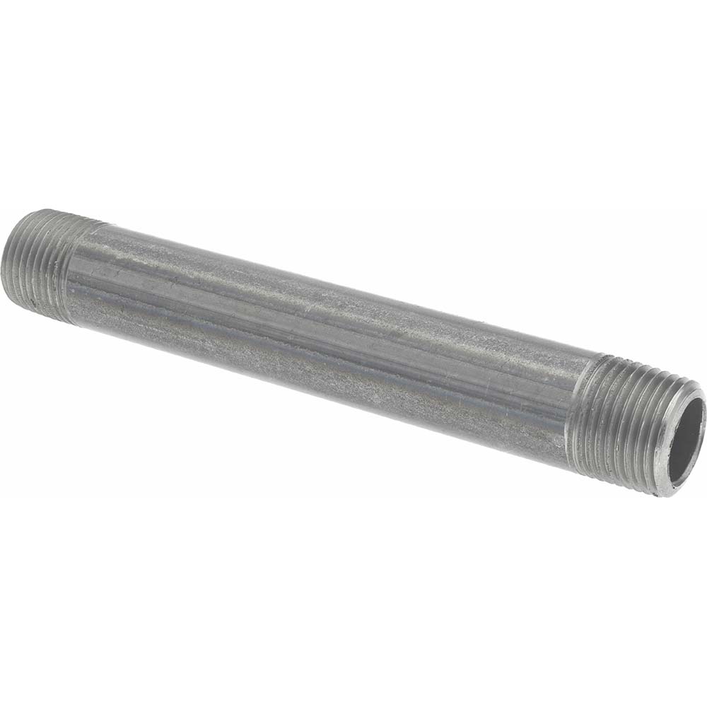 Value Collection Black Pipe Nipple: 3/8" Dia x 4-1/2" Long, Schedule 40 - MSCNB03045