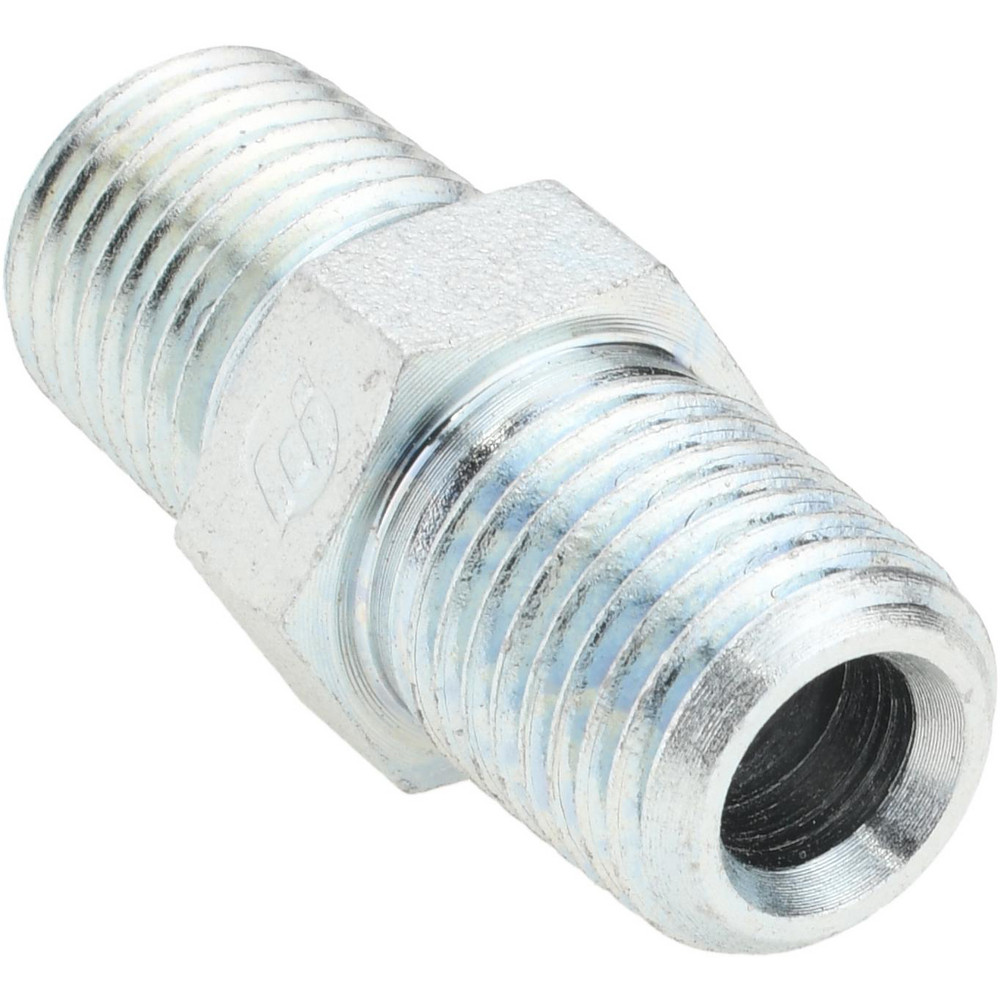 Brennan Industrial Pipe Hex Plug: 1/4 x 1/4" Male Thread, MNPT x MNPT - 16002
