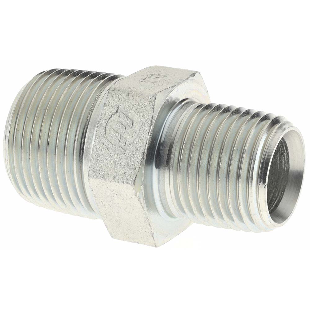Brennan Industrial Pipe Hex Plug: 1/4 x 1/4" Male Thread, MNPT x MNPT - 16002