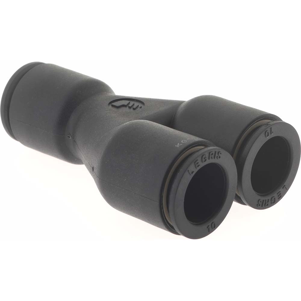 Legris Push-to-Connect Tube x Tube Fitting: Union Y, 3/8" OD - 3140 60 00