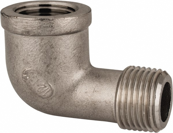Value Collection Stainless Steel Pipe Nipple: 1/4" Pipe, Grade 304 & 304L - 4BN1/4*41/2