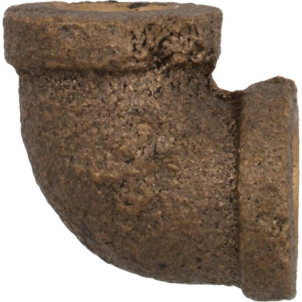 Merit Brass Brass Pipe 90 ° Elbow: 1/8" Fitting, Threaded, FNPT x FNPT, Class 125, Lead Free - XNL101-02