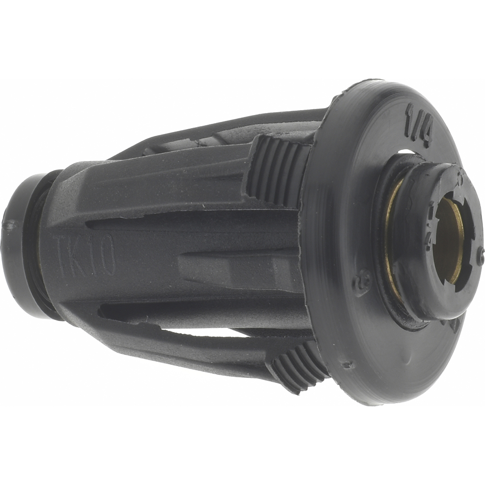 Legris Push-to-Connect Tube x Tube Fitting: Bulkhead Union, 1/4" OD - 3116 56 00