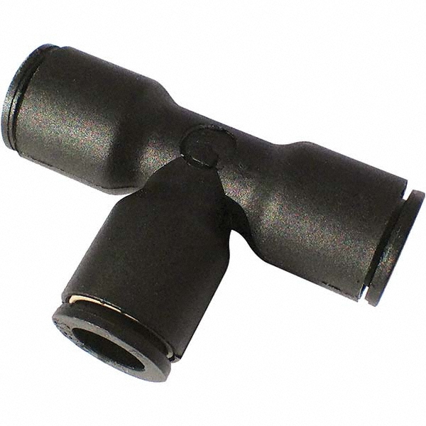 SMC PNEUMATICS Push-to-Connect Push-to-Connect Fitting: Tee, 16.00 mm OD - KQ2T16-00A