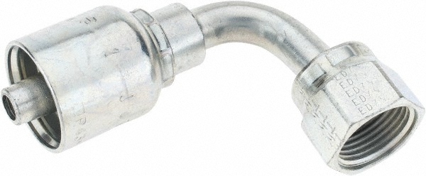 Parker Hydraulic Hose Female Seal-Lok Swivel 90 ° Elbow: 0.375" ID, 6 mm, 3/8" - KP46820