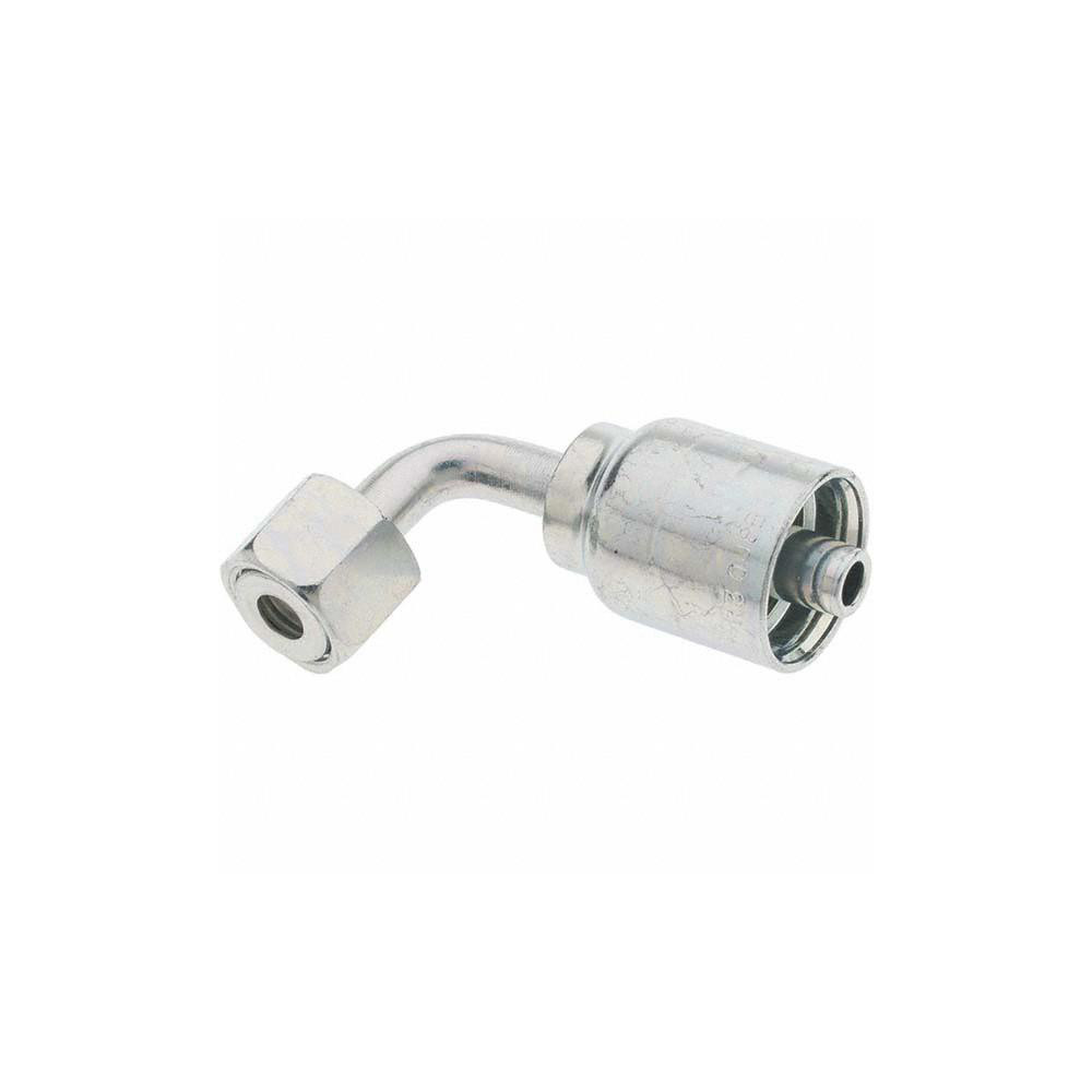 Parker Hydraulic Hose Female Seal-Lok Swivel 90 ° Elbow: 0.375" ID, 6 mm, 3/8" - KP46820
