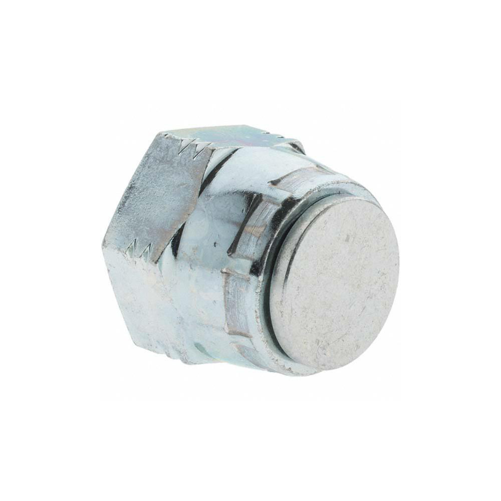Parker Hydraulic Hose Coupler Dust Cap: 0.375" ID, 0.375" OD, 6 mm, 3/8" - PT-00407