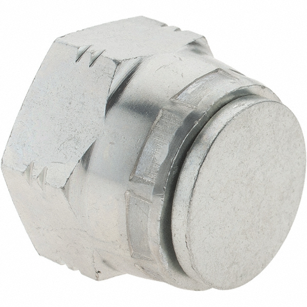 Parker Hydraulic Hose Coupler Dust Cap: 0.375" ID, 0.375" OD, 6 mm, 3/8" - PT-00407