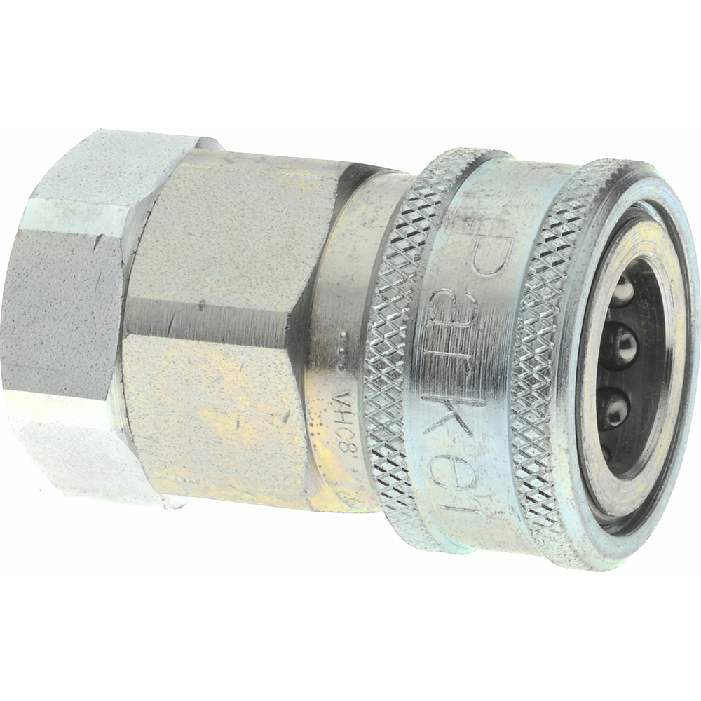 Parker Hydraulic Hose MPT Fitting: 1/2", 1/2", 4,000 psi - VHN8-8M
