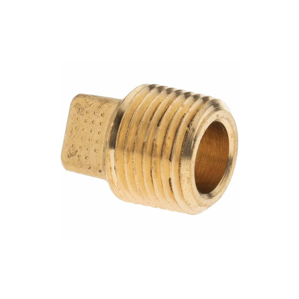 Parker Industrial Pipe Square Head Plug: 1/2" Male Thread, MNPTF - MP11083-4