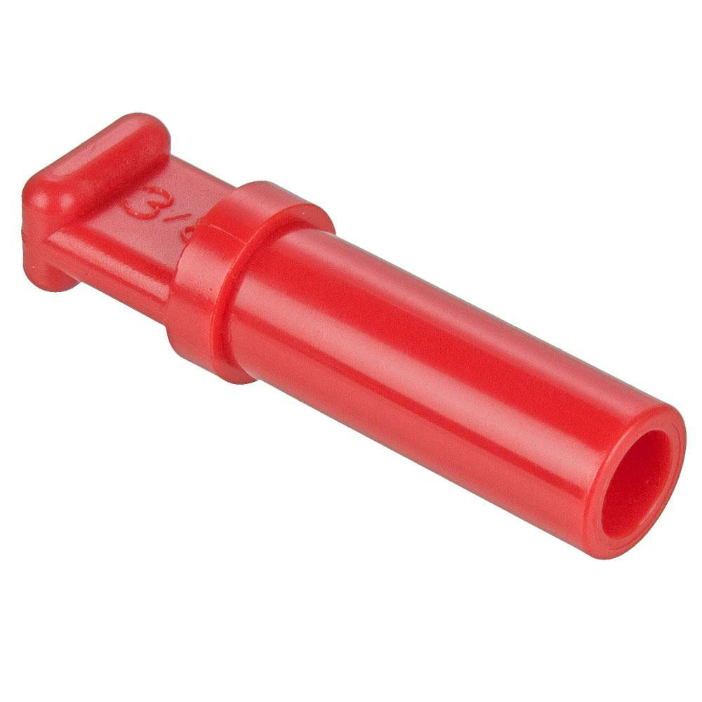 Parker Push-to-Connect Push-to-Connect x Push-to-Connect Fitting: Plug, 3/8" OD - X639PLP-6