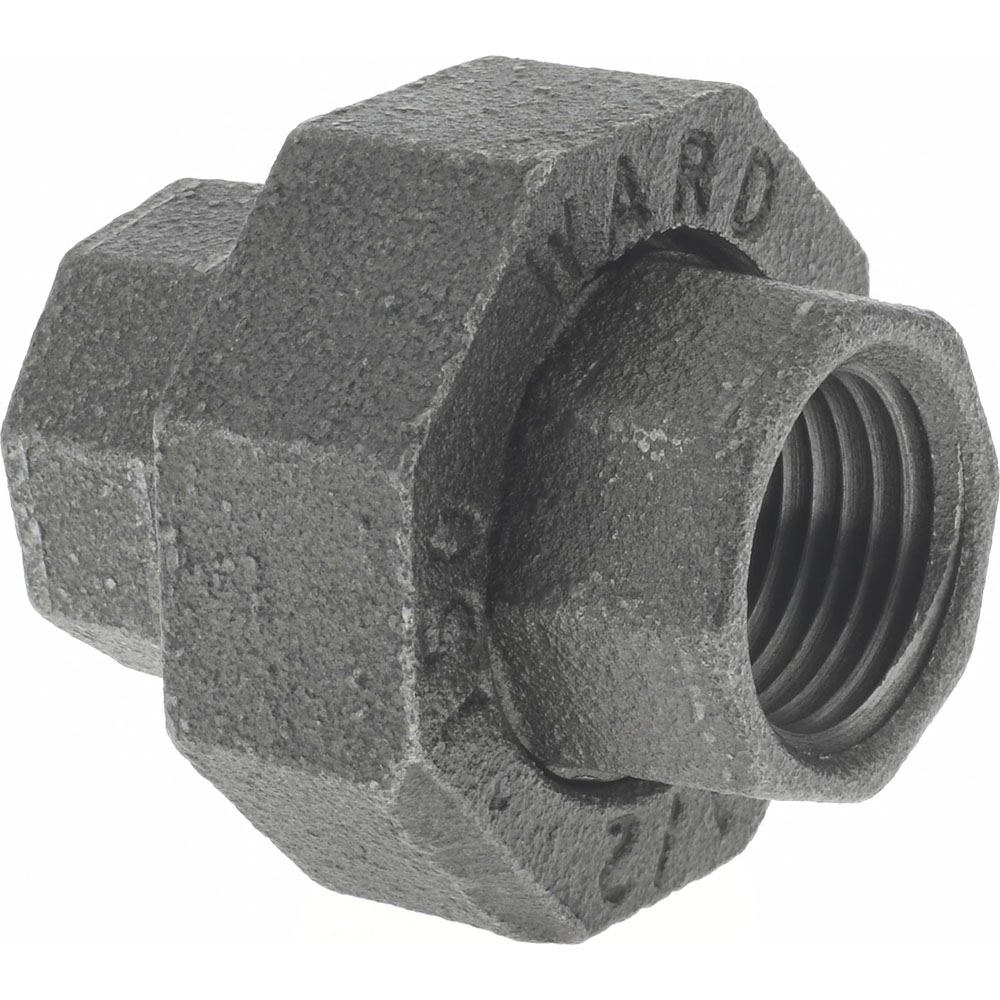 Anvil Galvanized Pipe Nipple: 1/4", 4-1/2" Long, Schedule 40, Steel - 0331006403