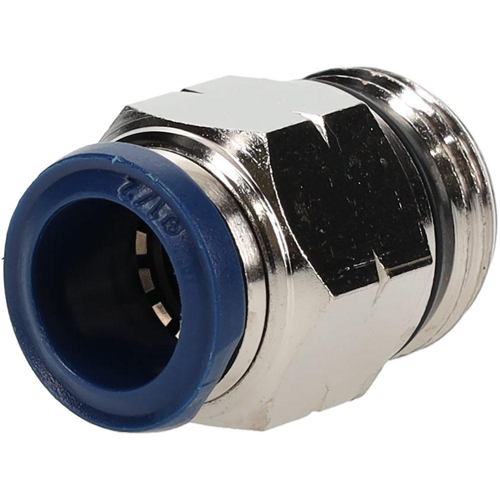 Aignep USA Push-to-Connect Push-to-Connect Fitting: Straight, Universal, 1/2" OD - 87000-08-08