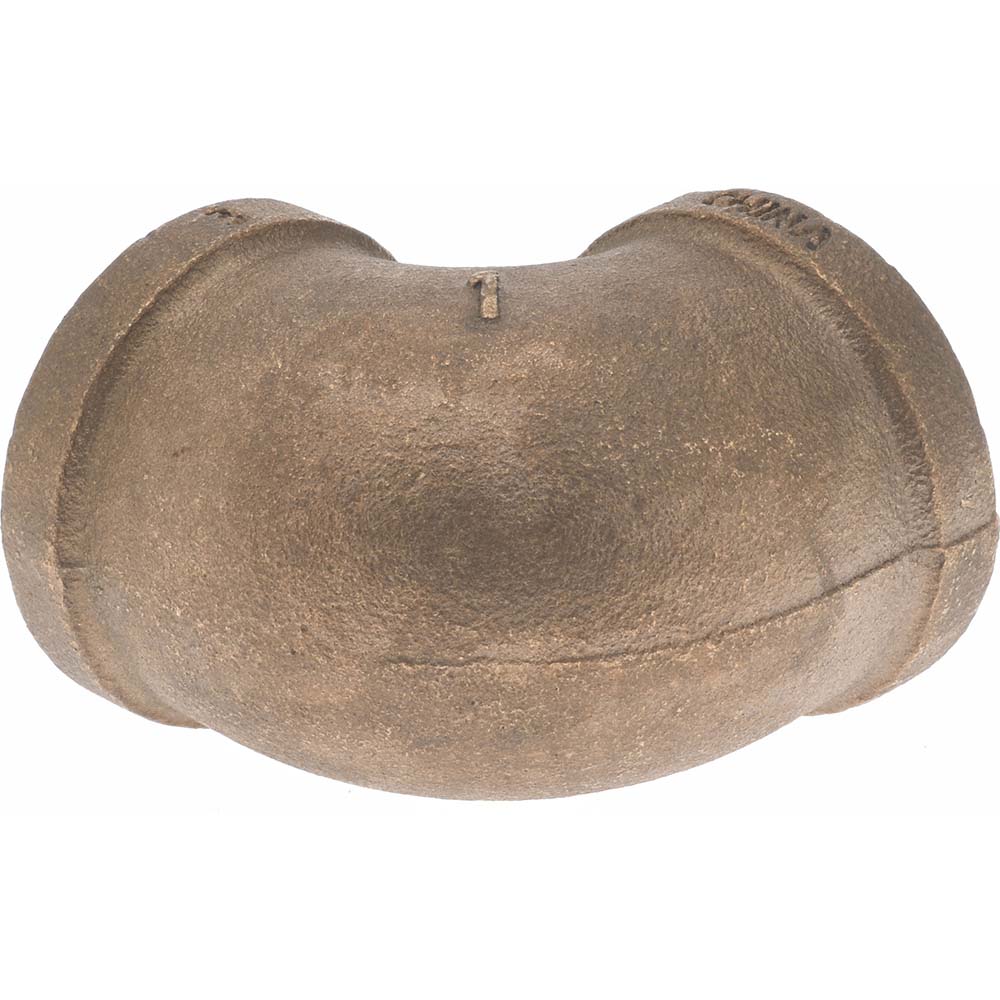 Legend Valve Brass Pipe 90 ° Elbow: 1" Fitting, Threaded, FNPT x FNPT, Class 125, Lead Free - 310-005NL