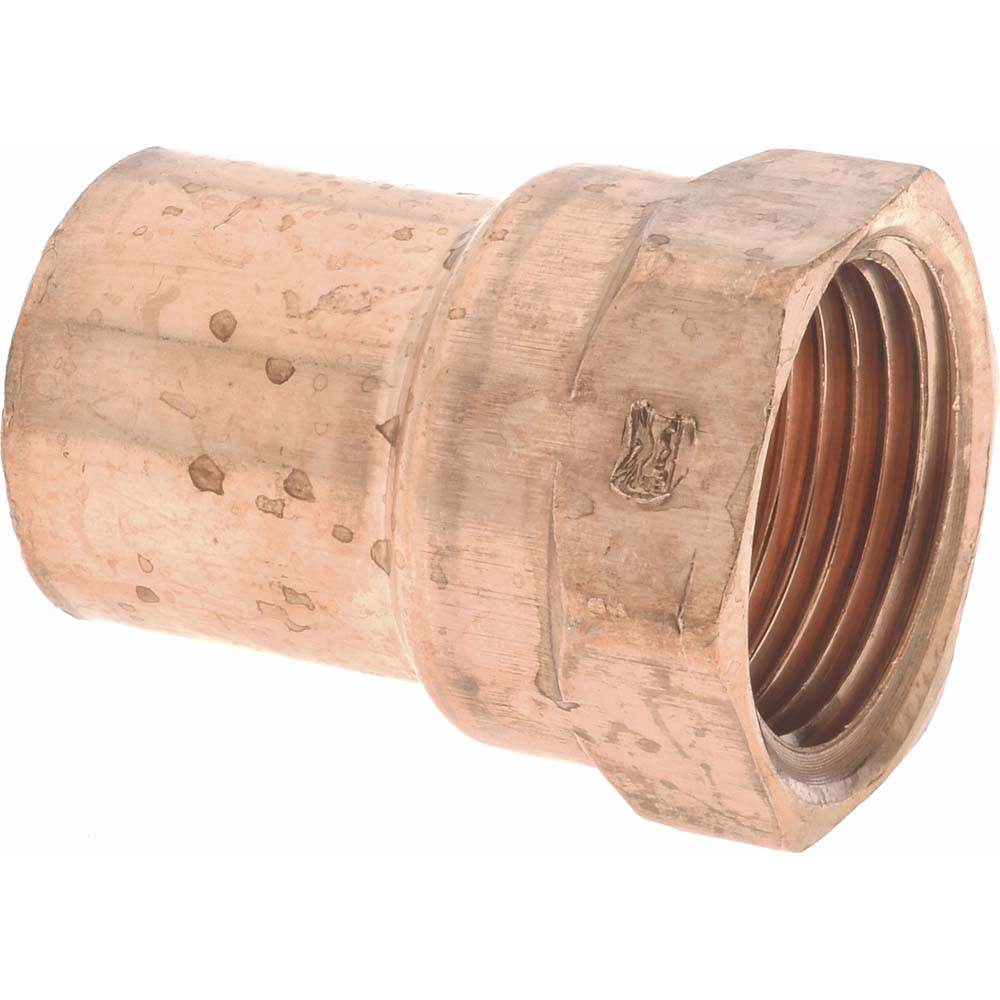 Mueller Industries Wrot Copper Pipe 90 ° Street Elbow: 3/4" Fitting, FTG x C, Solder Joint - W 01654