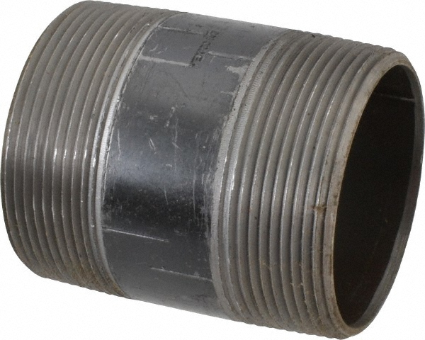 Value Collection Black Pipe Nipple: 3" Dia x 5" Long, Schedule 40 - NB11050