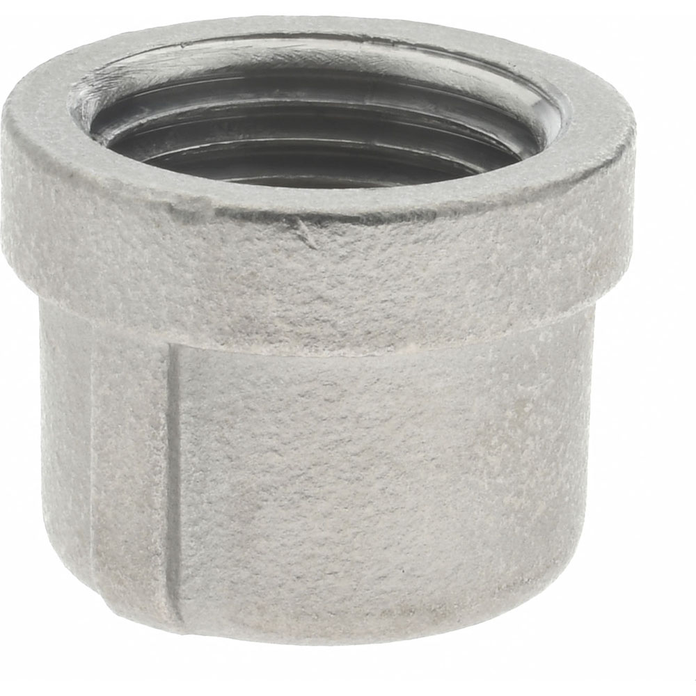 Merit Brass Pipe End Cap: 1/2", 316 Stainless Steel - K616-08