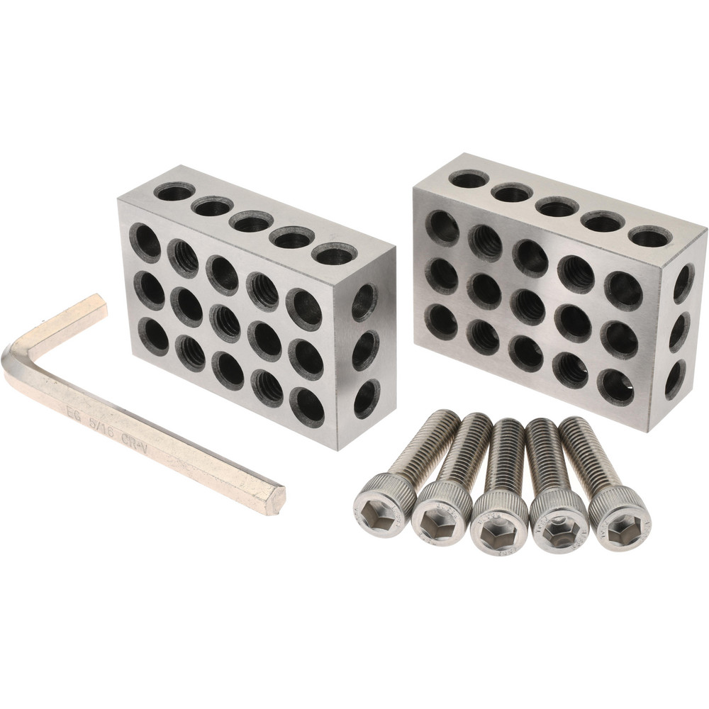 Made in USA Manifold: 1/4" Inlet, 1/8" Outlet, 2 Inlet Ports, 6 Outlet Ports, 4.75" OAL, 1" OAW, 1" OAH - PCM10-125-06B