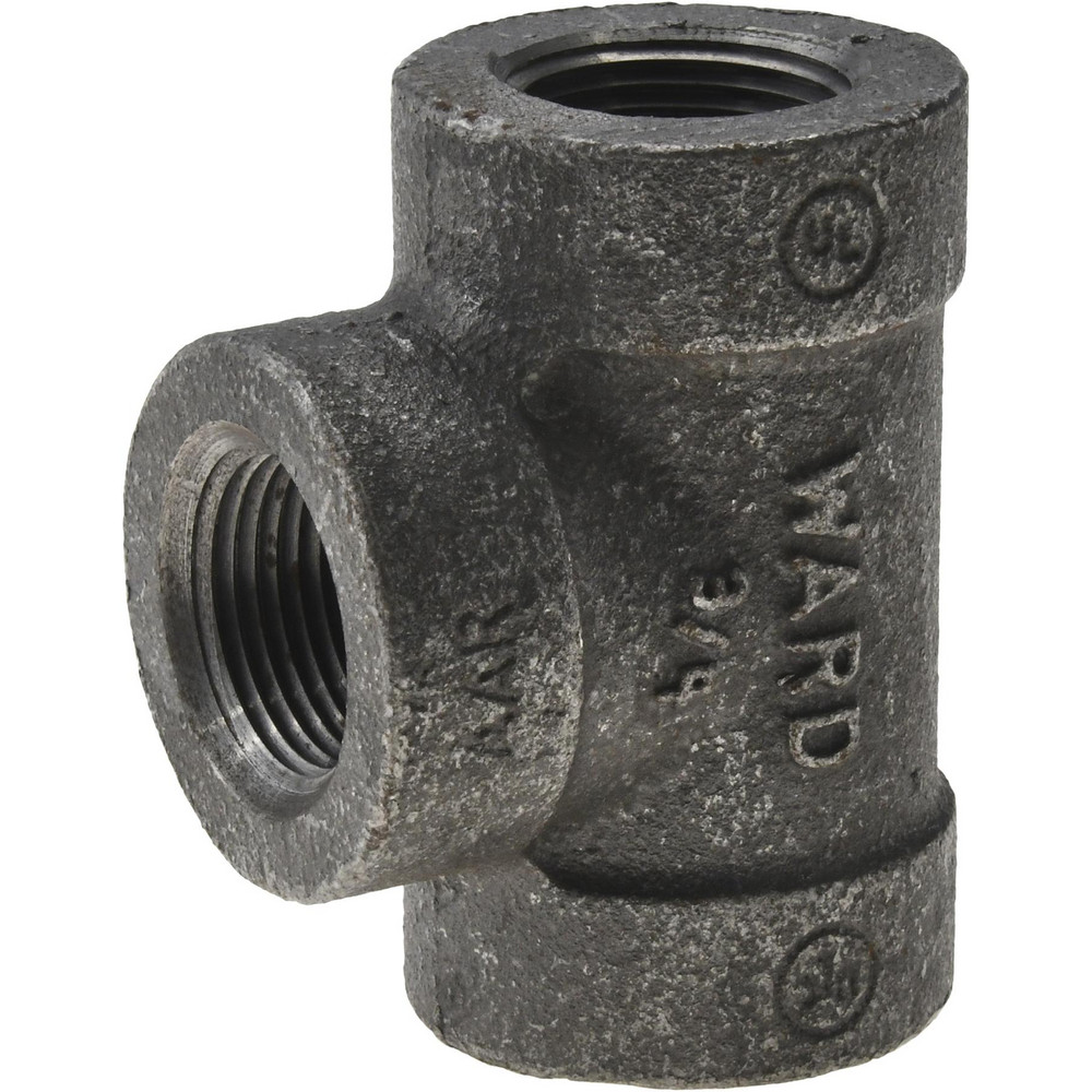 Parker Industrial Pipe Female Tee: 1/4" Female Thread, FNPTF - PF-00102