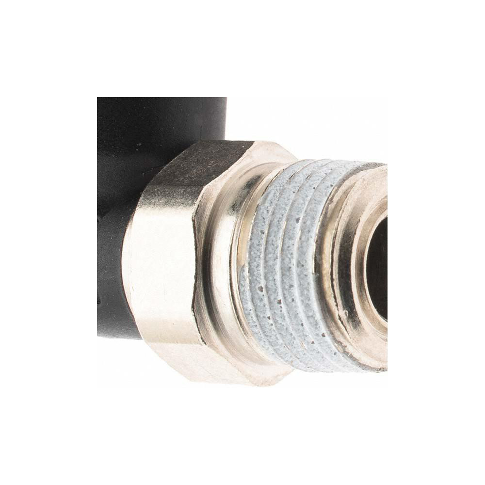 Parker Push-to-Connect Fitting: Male Elbow, NPT - B10468