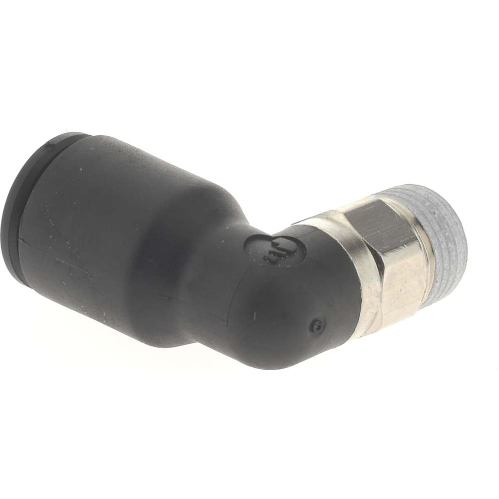 Legris Push-to-Connect Tube x Male BSPT Fitting: Male Elbow, BSPT, 5/16" OD - 3109 08 10