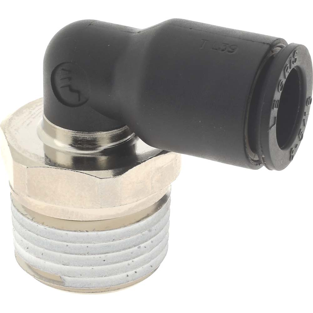 Legris Push-to-Connect Tube x Male BSPT Fitting: Male Elbow, BSPT, 5/16" OD - 3109 08 10