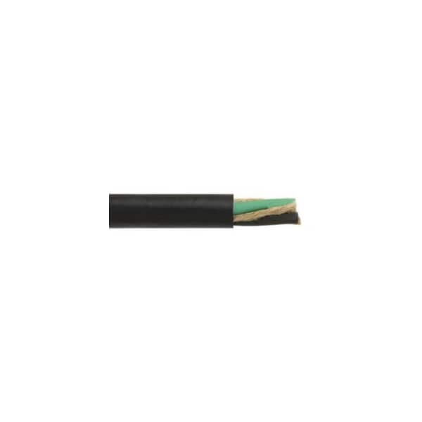 Ascent Portable Cord, SJOOW, 16 AWG, 3 C, Black, CPE, Stranded, 300V - SJO1603OW-0/90CASC