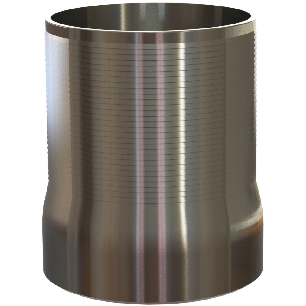 Campbell Fittings 3" Pipe ID, Threaded Combination Nipple for Hoses - HASS-12