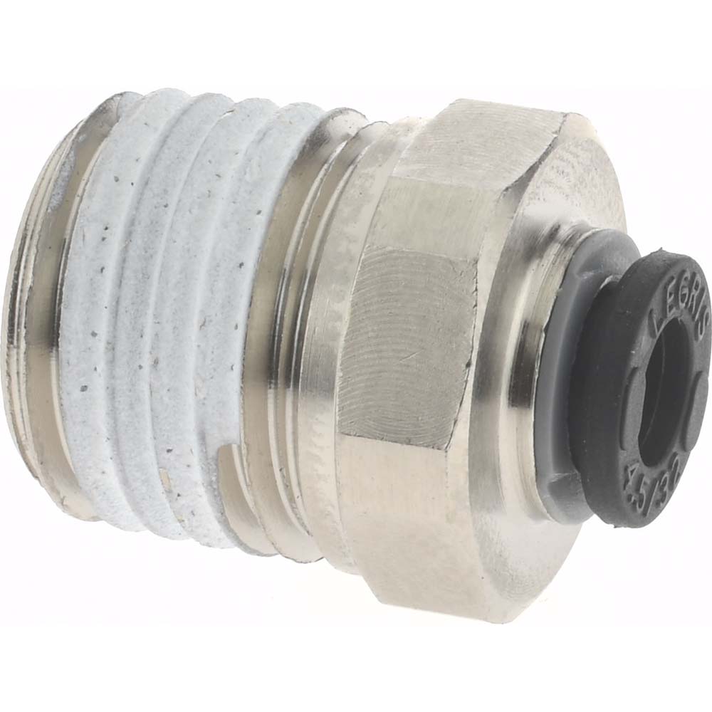 Parker Push-to-Connect Tube x MNPT Fitting: Connector, NPT, 5/32" OD - KP23828