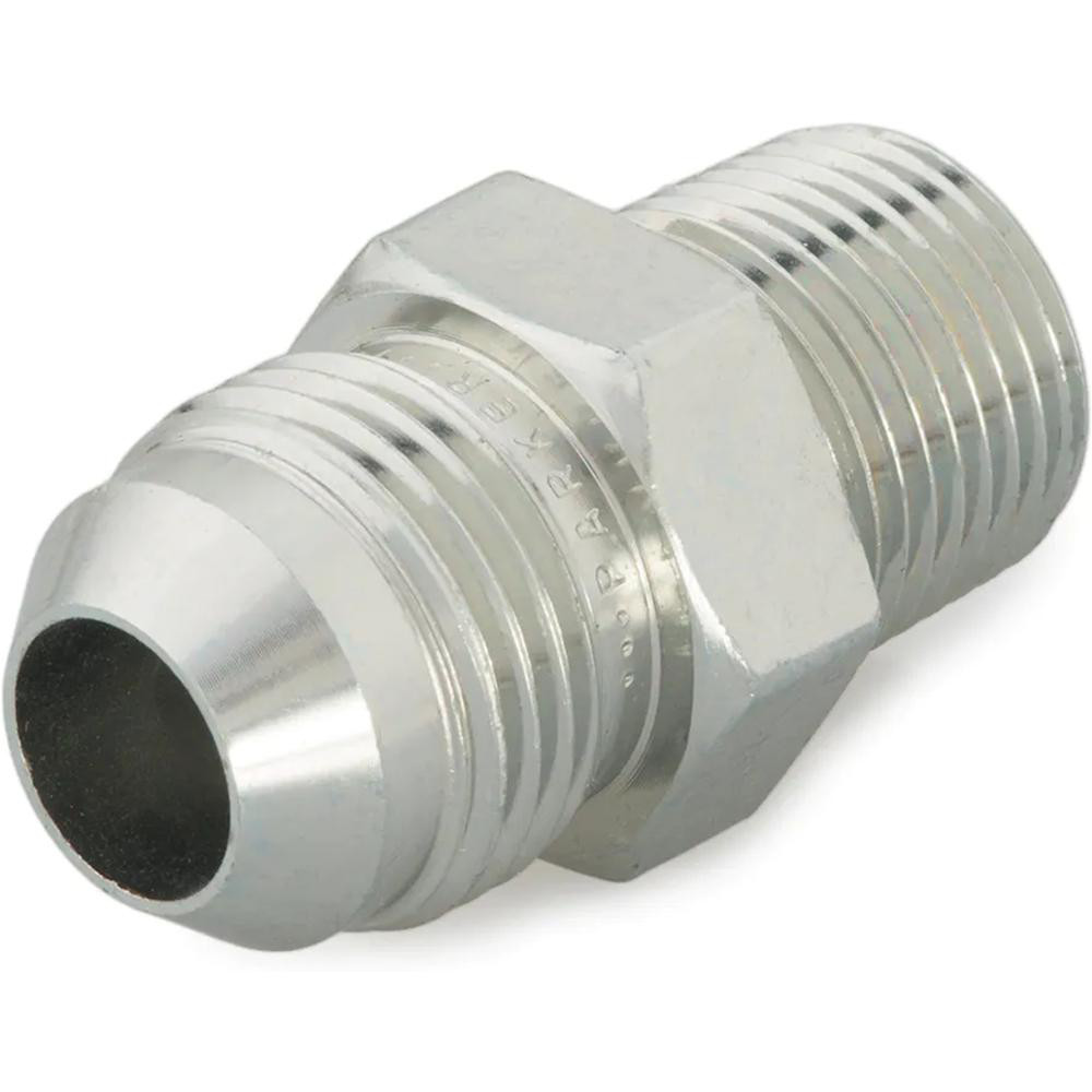 Parker Stainless Steel Flared Tube Cap: 1/4" OD, 37 deg Flared Angle - PT-00320