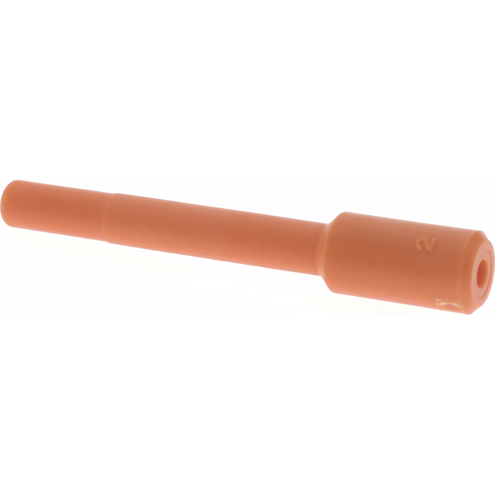 SMC PNEUMATICS Push-to-Connect Push-to-Connect Fitting: Plug, 3/8" OD - KQ2P-11